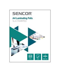 Sencor SLAFA4M150 Lamináló fólia a4 2x75 micron 25 db