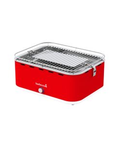 Barbecook BC-CHA-1019 Barbecook bc-cha-1019 carlo asztali faszenes grill, piros, 44x33x21cm