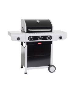 Barbecook BC-GAS-2018 Barbecook bc-gas-2018 siesta 310 black edition gázgrill, oldalégővel, 124x56x120cm