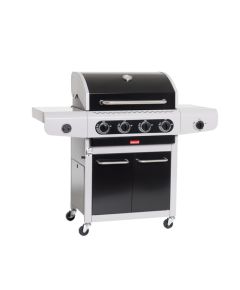 Barbecook BC-GAS-2024 Barbecook bc-gas-2024 siesta 412 black edition gázgrill, tárolóval, oldalégővel, 132x56x120cm