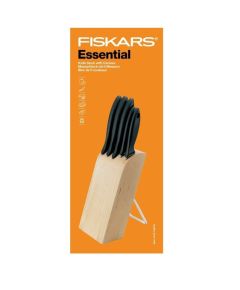 Fiskars Essential fa késblokk 5 db késsel