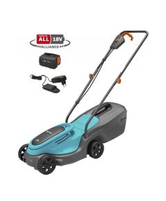 Gardena PowerMax 30/18V P4A akkumulátoros fűnyíró akkumulátorral