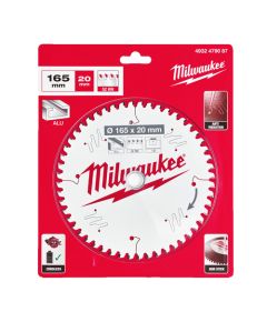 Milwaukee Körfűrészlap Alu 165x20x1,6x52ATB-1 db