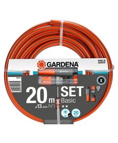 Gardena Basic Kerti tömlő készlet 13mm (1/2') 20m