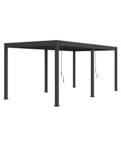 ROJAPLAST intro plus bioklimatikus pergola 6X3 M - szürke, RAL 7016