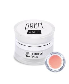 Fiber Gel Pink építőzselé üvegszállal  15ml