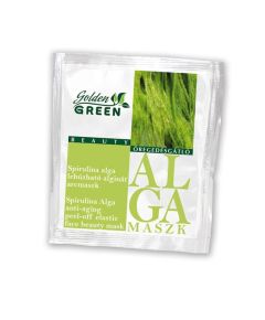 Golden Green Spirulina Alga lehúzható öregedésgátló arcmaszk 6g