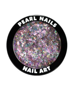 Pearl Galaxy Metal Flakes Pink