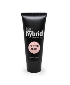 Pearl Hybrid polyacryl gel - glitter nude 50ml