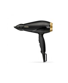 BaByliss Power Pro Hajszárító 2000W, AC motor, fekete-arany kivitel