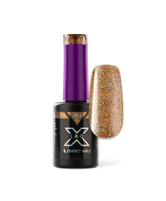 Perfect Nails LacGel LaQ X Gél Lakk 8ml - Golden Lights X053 - Flash Reflect 2