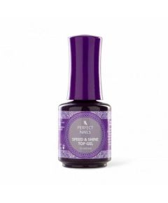 Perfect Nails Speed &amp; Shine fedőzselé 15ml