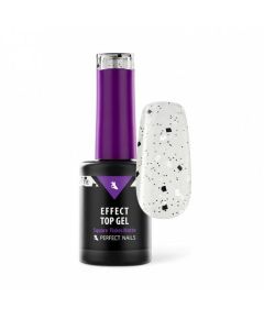 Perfect Nails Flakes Effect Fényzselé - Square Flakes Matt 8ml