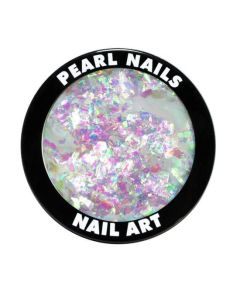 Pearl nails  Unicorn Flakes