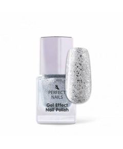 Perfect Nails Gél Lakk hatású körömlakk 020 Glittering Silver 7ml