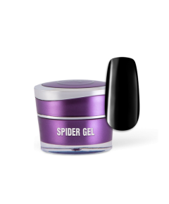 Perfect Nails Spider Gel - Műköröm Díszítő Színes Zselé 5g - Gummy Black