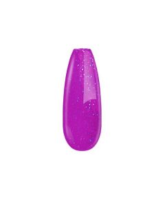 Diamond Nails Gél Lakk 4ml - DN195 - Csillámló neon lila - Új ecsettel!