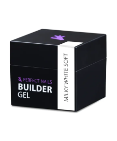 Perfect Nails Milky White Soft Builder Gel - Építő Zselé 50g