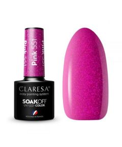 Claresa Pink 551 gél lakk 5g