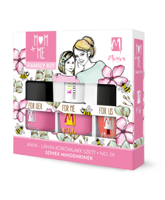 Moyra MOM+ME family kit No. 01 – Anya-Lánya körömlakk szett