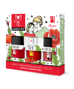 Moyra MOM+ME family kit No. 02 – Anya-Lánya körömlakk szett