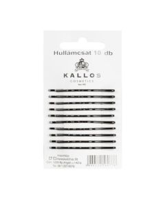 Kallos hullámcsat Barna 5cm 10db/cs