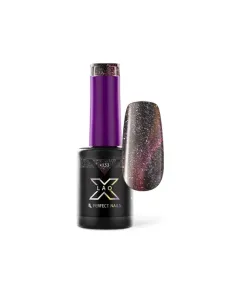 Perfect Nails LaQ X Gél Lakk 8ml - Pink Glam X133 - Flash Cat Eye