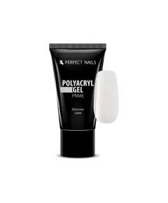 Perfect Nails PolyAcryl Gel Prime - Tubusos PolyGel 15g - Shimmer Latte