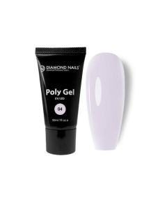 Diamod Nails Poly gel 04 - Milky Violet - 30ml