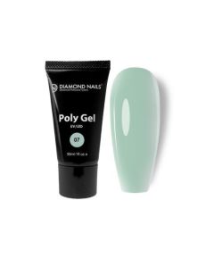 Diamond Nails Poly Gel 07 - LIGHT MINT 30ml