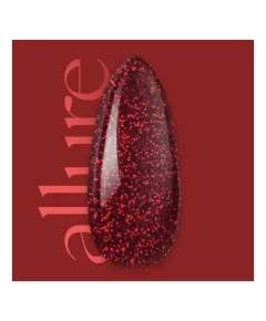 Allure G025 Ruby prémium piros csillámos effekt gél lakk 10ml