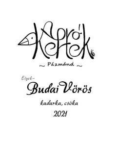 ApróKertek Budai Vörös 2021 száraz bio vörösbor (Pázmánd, Etyek)