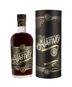 Auténtico Nativo Rum 20 éves (40% / 0,7L) érlelt barna rum (Panama)