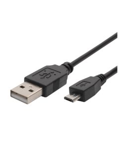 Use USB A/MICRO-1 Microusb töltőkábel, 1m, fekete