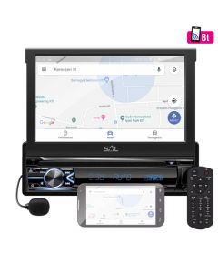 Sal VB X800i Fejegység, 7&quot; lcd, rds, bt, a-link, i-link