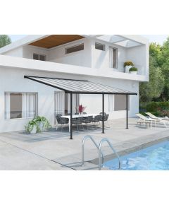 Palram - Canopia Sierra 5400 szürke 3 x 5,46 pergola