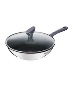 Tefal G7309955 Serpenyő wok + fedő  28 cm daily cook