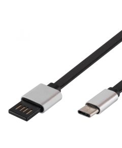 Use USBF C2 Usb-c töltőkábel, lapos, 2m