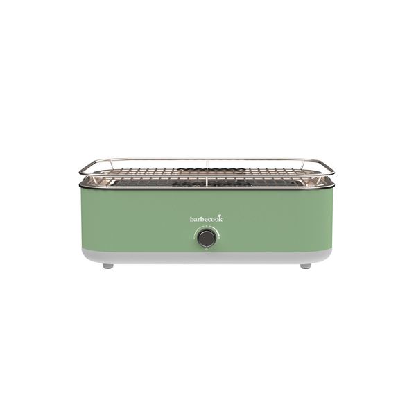 Barbecook BC-ELE-1002 Barbecook bc-ele-1002 e-carlo elektromos asztali grill, zöld, 42,5x33x16,5cm