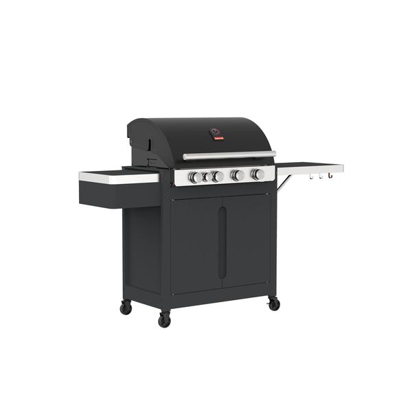 Barbecook BC-GAS-2038 Barbecook bc-gas-2038 stella 4311 gázgrill, tárolóval, infravörös oldalégővel, 174x59x119cm