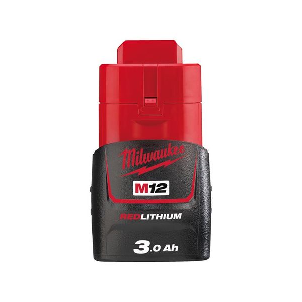 Milwaukee M12B3 REDLITHIUM™-ION AKKUMULÁTOR 12 V, 3,0 AH