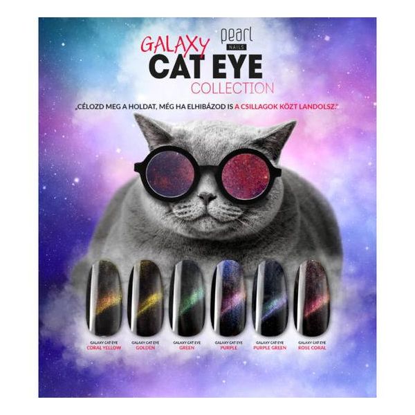 Pearlac 703 Galaxy Cat Eye Effect - Green