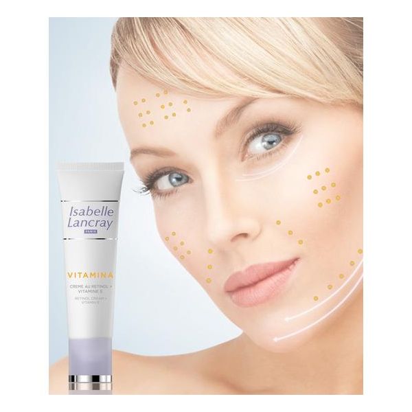 Isabelle Lancray Vitamina Cream Retinol plus Vitamin E Retinol krém E-vitaminnal 25ml