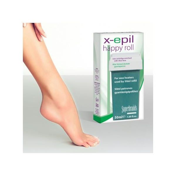 X-Epil Happy Roll 50ml gyantapatron Aloe