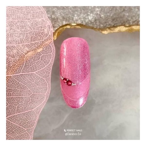 Perfect Nails LacGel Cat Eye C024 Gél Lakk 8ml - Mallow - Velvet