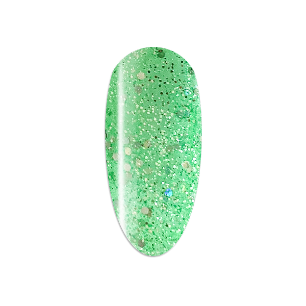 Perfect Nails LacGel LaQ X Gél Lakk 8ml - Green X070 - Sparkle