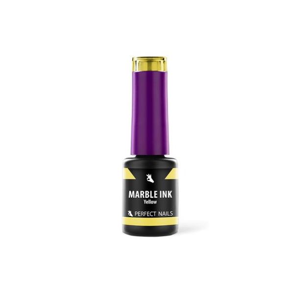 Perfect Nails Marble Ink - Körömdíszítő Akvarell Tinta - Sárga 4ml