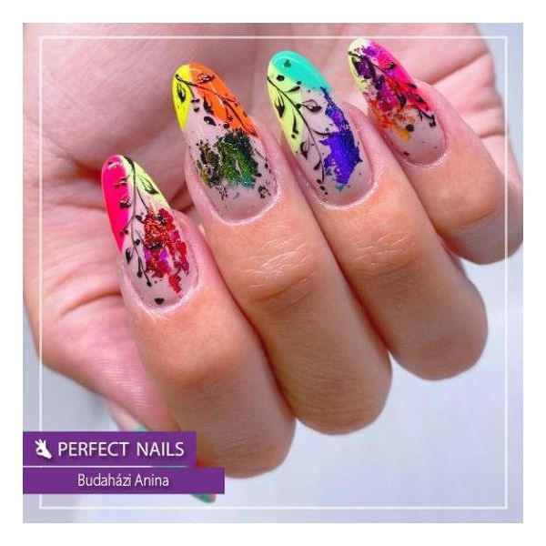 Perfect Nails LacGel 203 Gél Lakk 4ml - Frangipani - Bali Garden