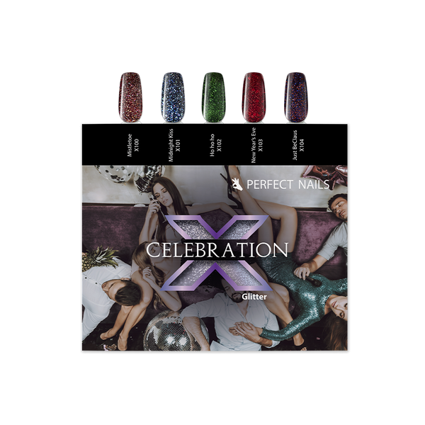 Perfect Nails LacGel LaQ X Gél Lakk 8ml - Midnight Kiss X101 - Celebration