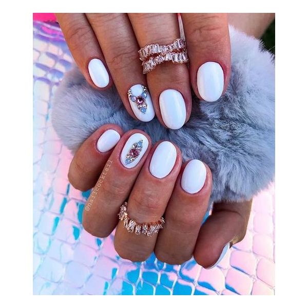 Diamond Nails Gél Lakk DN002 Hófehér 7ml